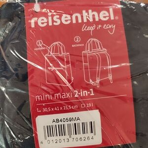 NEW reisenthel mini maxi 2 in 1